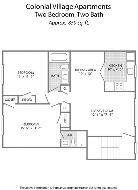 colonial village floor plan